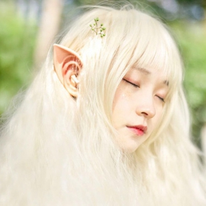 精灵少女耳机