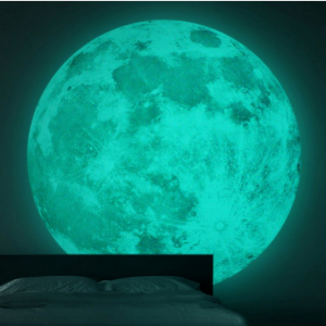 满月夜光墙纸