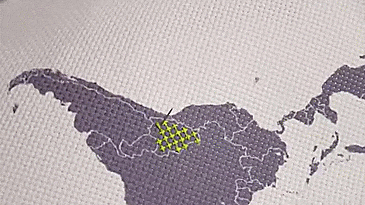 缝制你的旅游地图