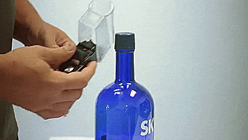美酒只能独享的瓶锁