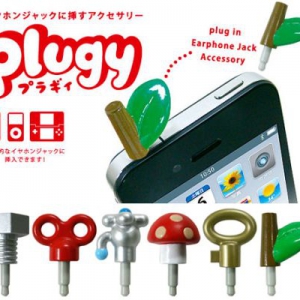 可爱的耳机孔附件