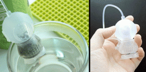 可爱的潜水小人茶包