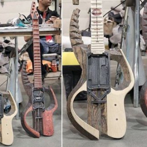 模块化木质电吉他