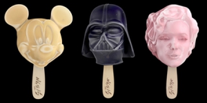 逼真的头像冰激凌