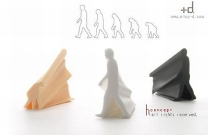 进化小人橡皮擦