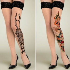 刺青丝袜