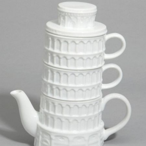 比萨斜塔茶具套装