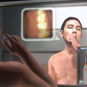 内置摄像头的牙刷