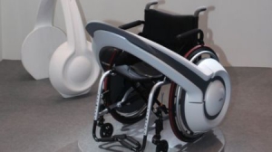 轮椅变身电动车