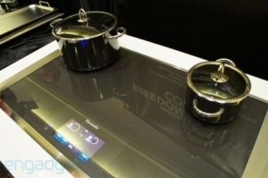 全屏式感应灶台