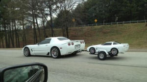 真车版迷你挂车