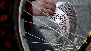 自行车夜光装饰贴纸