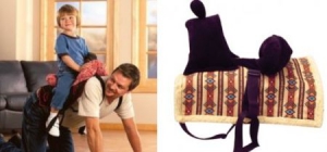 专为“老爸”设计的“马鞍”