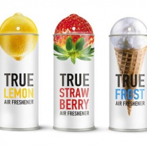 “真的新鲜”空气清新剂包装