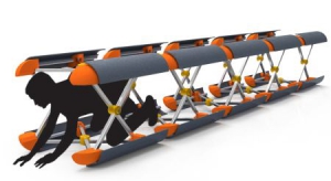 紧急救生膨胀通道