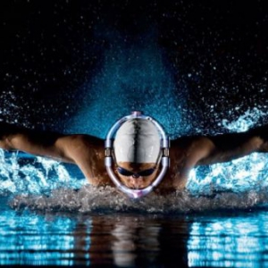 防呛水游泳呼吸管