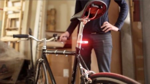 智能自行车后灯