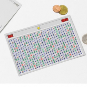 “刮刮乐”扫雷明信片