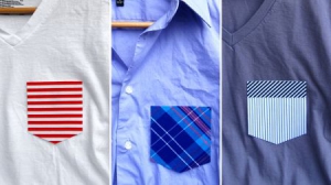 即贴即用的T恤小兜