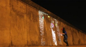 “粉刷”视频画作