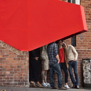 楼梯上的袖珍影院