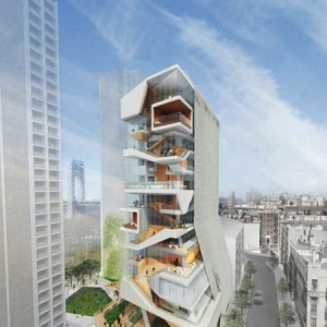 哥伦比亚大学的全景医疗中心大楼