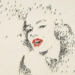 有趣的人群像素画