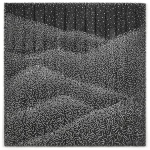 密密麻麻的钉子画