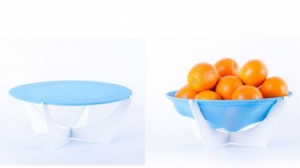 容积可大可小的便携果盘