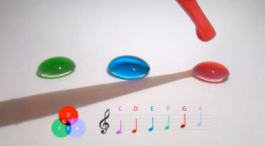 听得见的彩色水滴