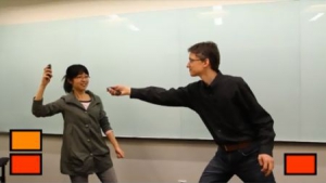 智能手机击剑游戏