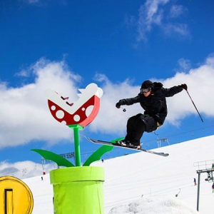 超级玛丽滑雪主题公园