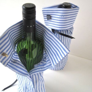 创意袖口酒瓶包装