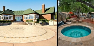 深度可调的沉降式泳池