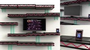 趣味大金刚游戏电视墙