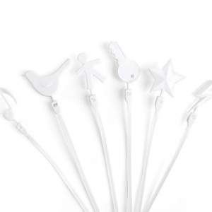 可爱的卡通线缆收纳线