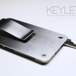 三合一超薄型钥匙钱夹