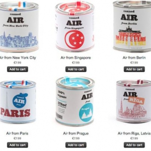 独特纪念品之空气罐头