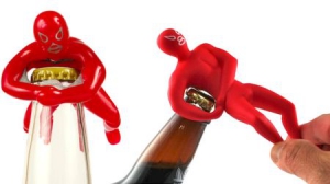 趣味摔跤手开瓶器