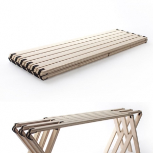 长椅也能玩折叠