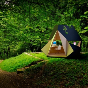 后院的模块化私人小屋