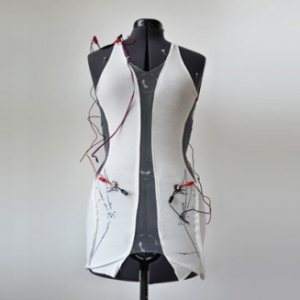 通过微电击纠正动作的塑形衣