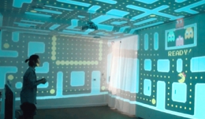 沉浸式3D游戏之满屋尽是吃豆人