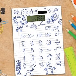 可爱的涂鸦计算器