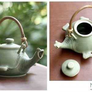 搞笑的乌龟茶壶