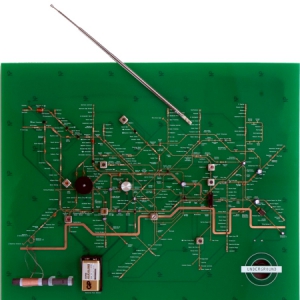 IT男专用电路板伦敦地铁图