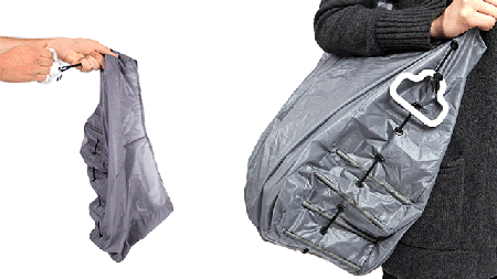 便携“一捋”背包