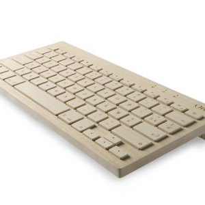 可订制的蓝牙木键盘