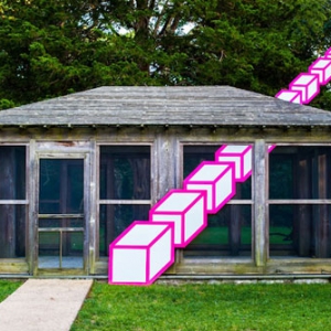 三维世界里面乱入的二维错觉趣图