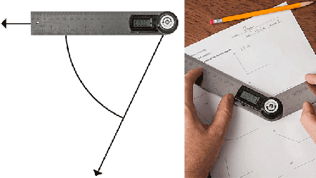 廉价电子画角器